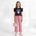 Girls Marie Cat Polka Dot Set