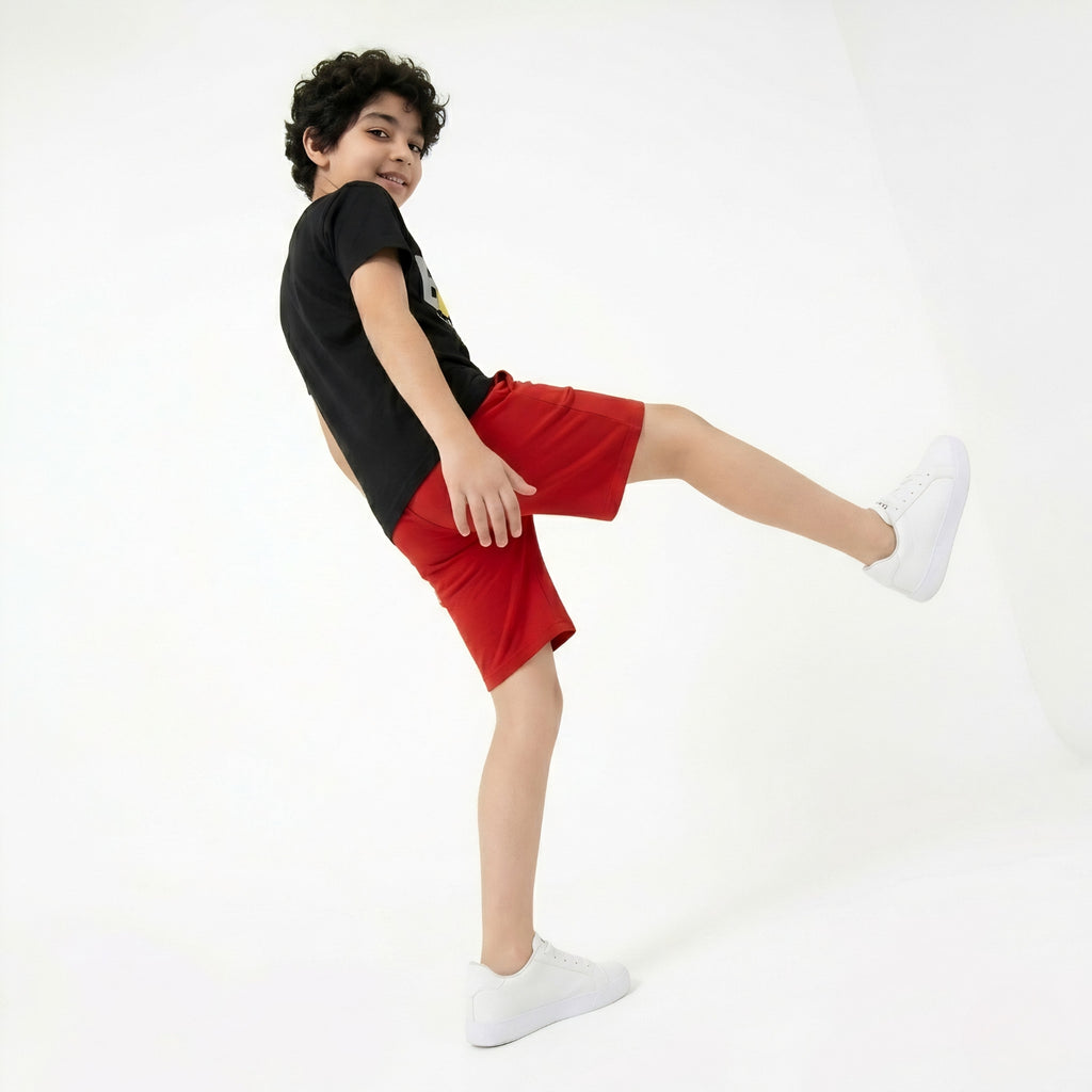 Boys Where Are You Boy Shorts Set