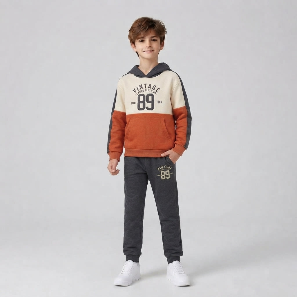 Boys "Vintage 89" Hoodie Set