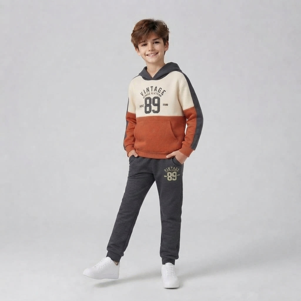Boys "Vintage 89" Hoodie Set