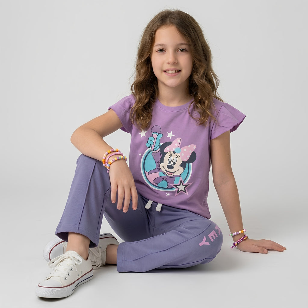 Girls Minnie Mouse Pop Star Track Set