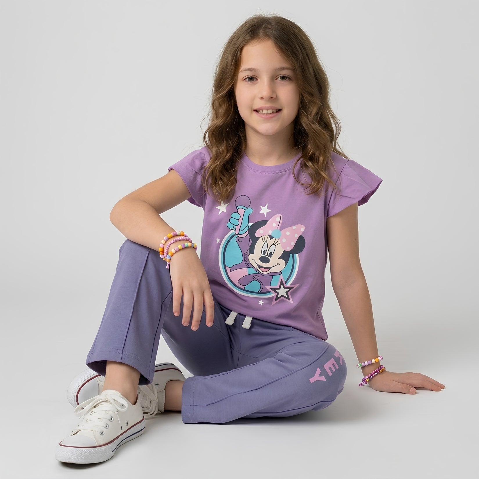 Girls Minnie Mouse Pop Star Track Set