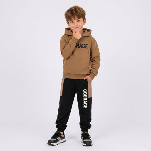 Boys "Courage" Hoodie Set