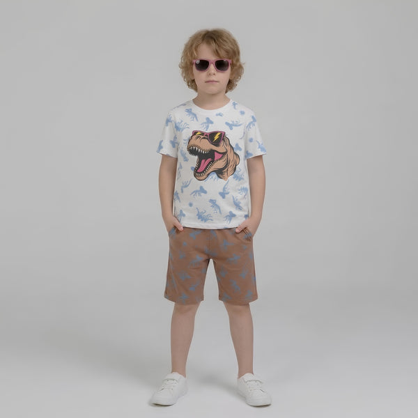 Boys Cool T-Rex Sunglasses Set