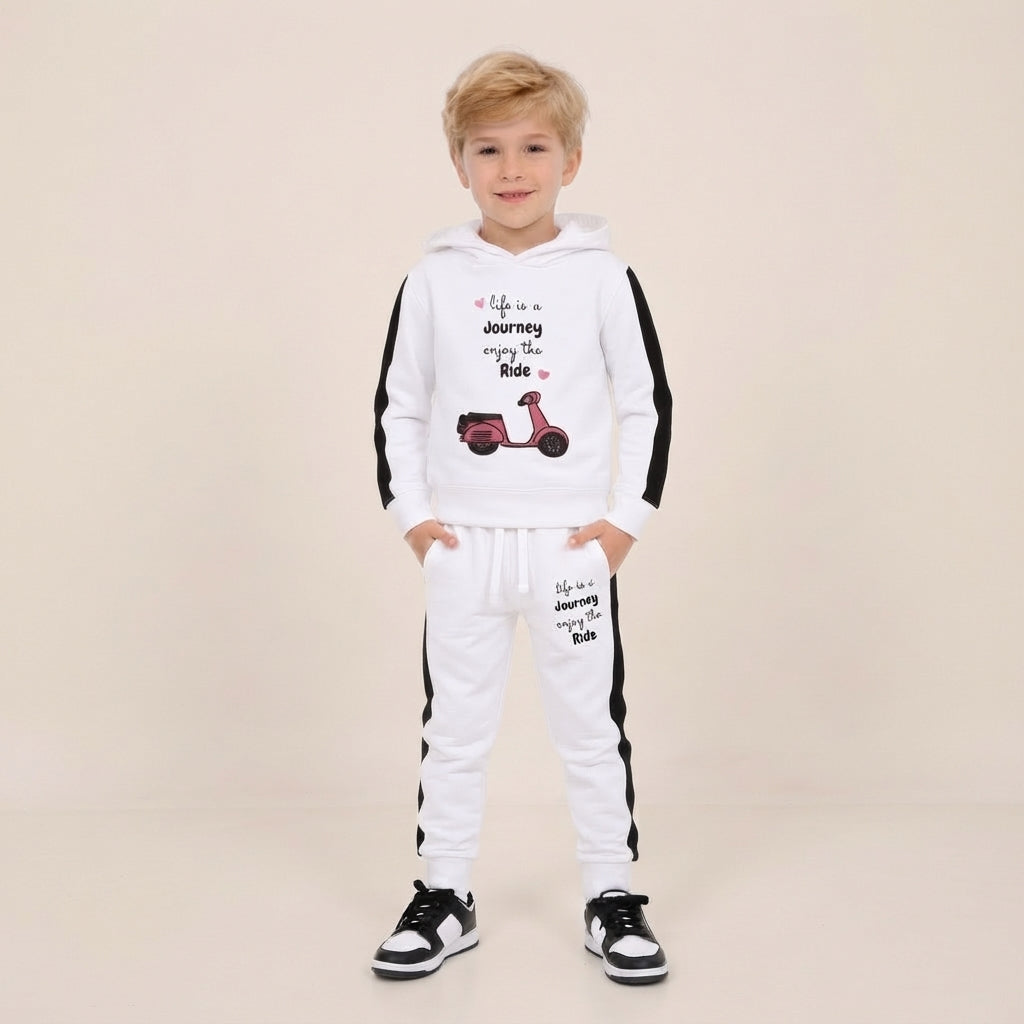 Boys "Life is a Journey" Hoodie Set