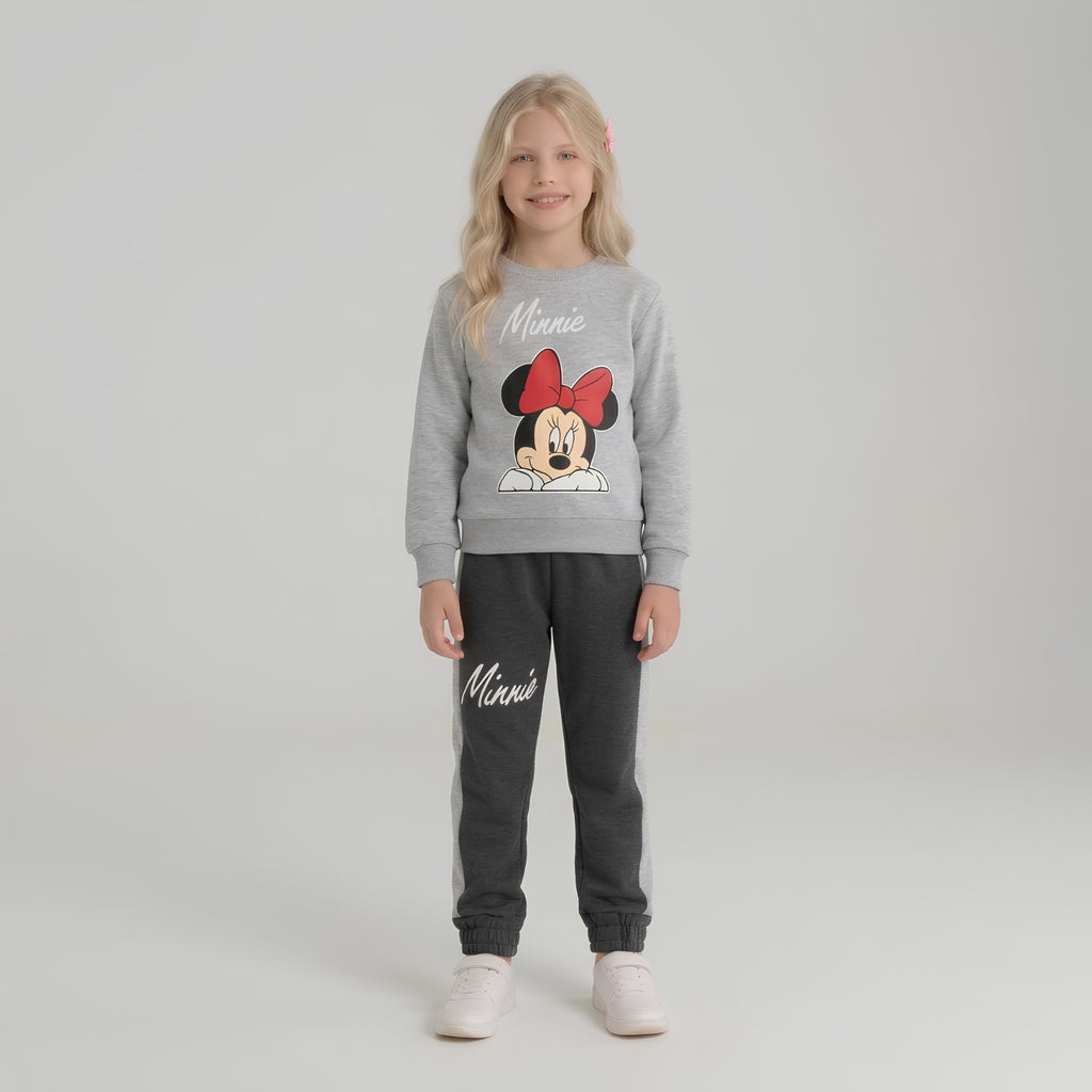 Girls Minnie Mouse Sweatshirt Set