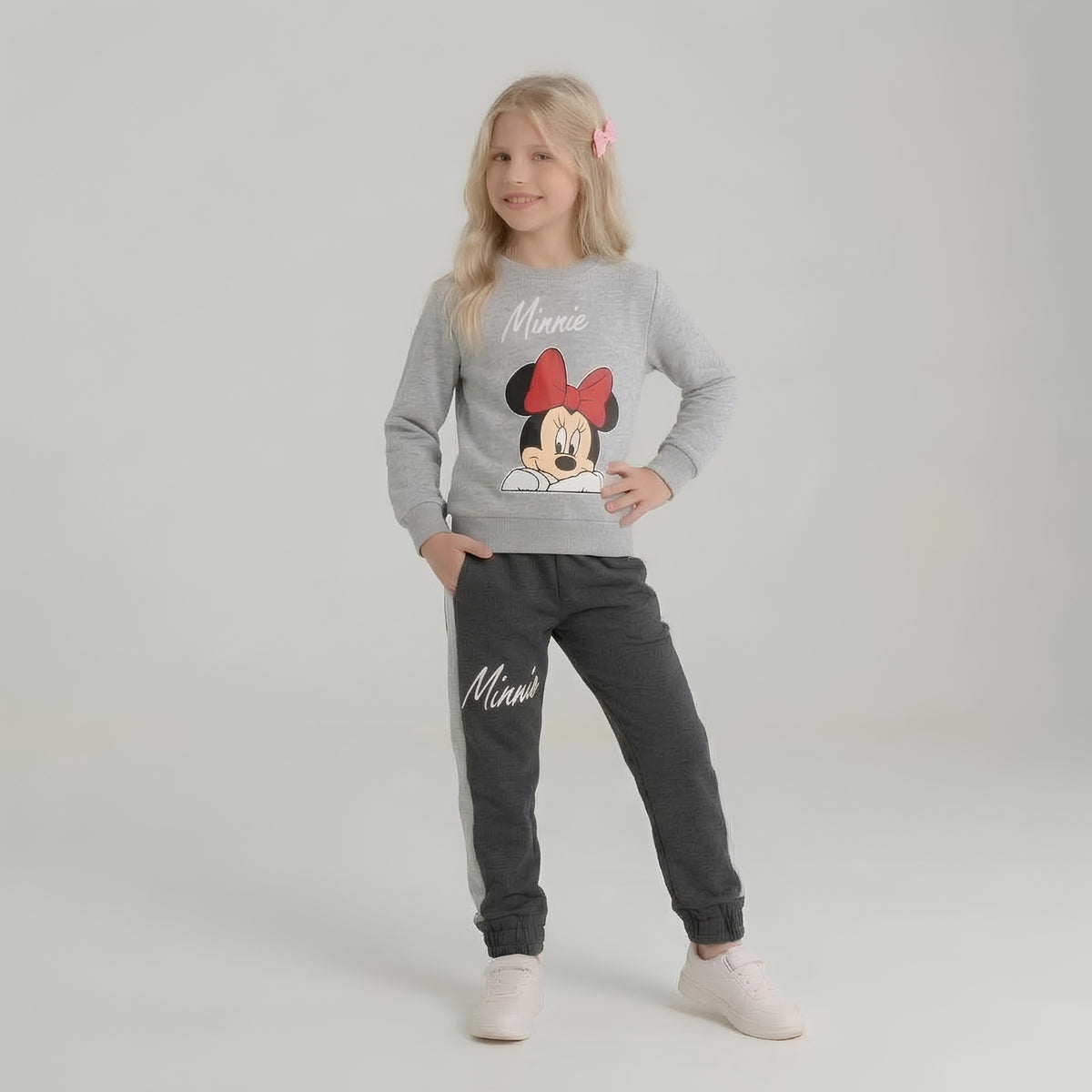 Girls Minnie Mouse Sweatshirt Set