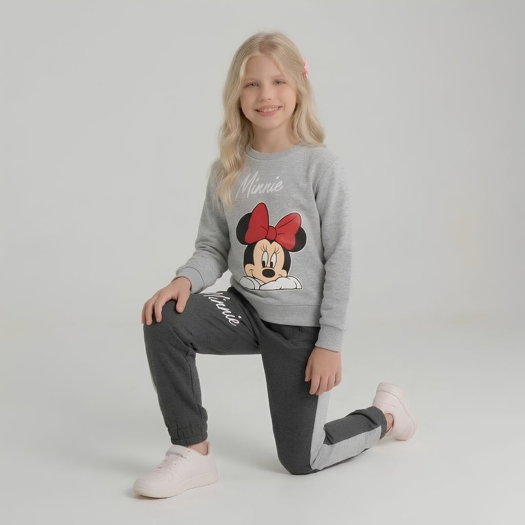 Girls Minnie Mouse Sweatshirt Set