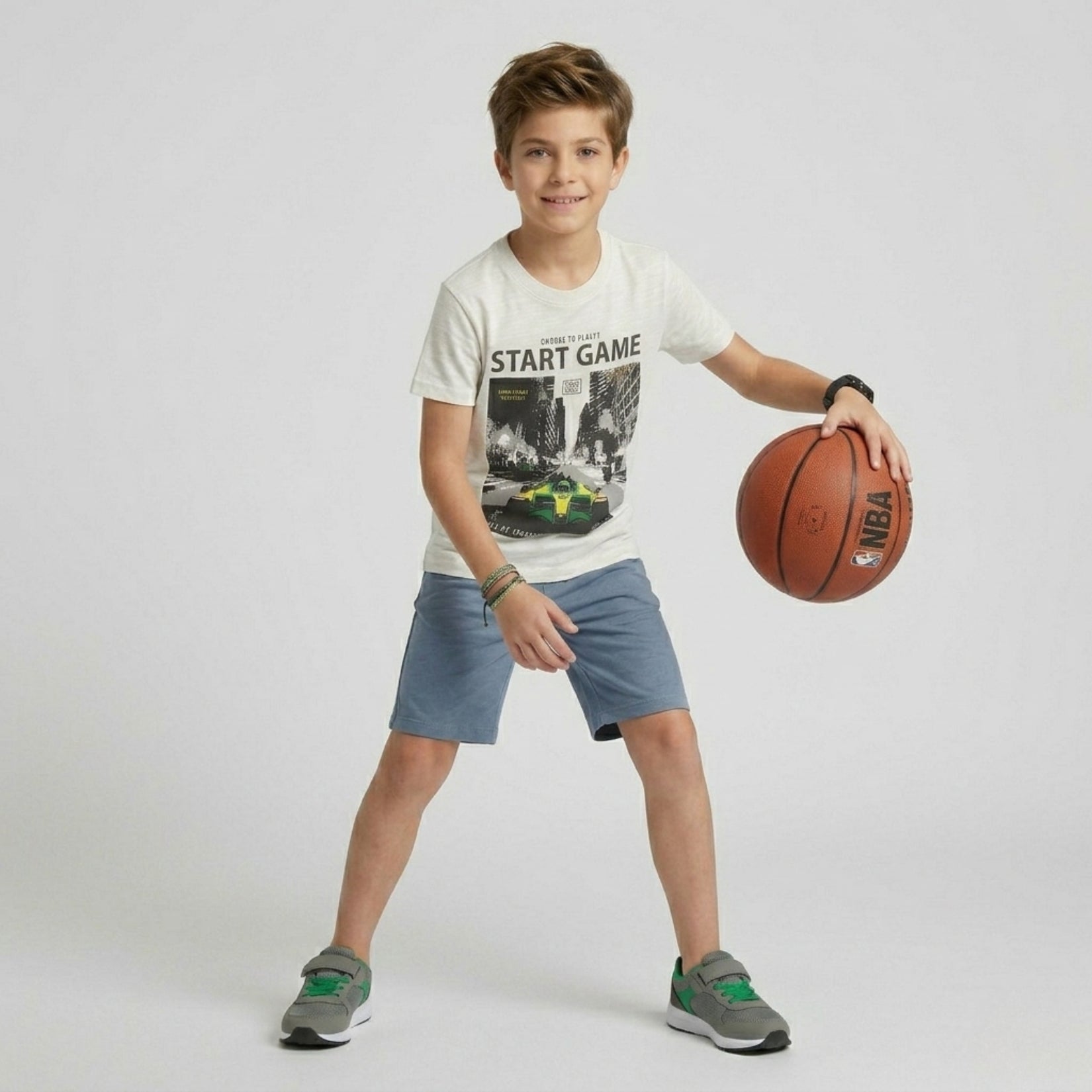 Boys Start Game Racing Tee