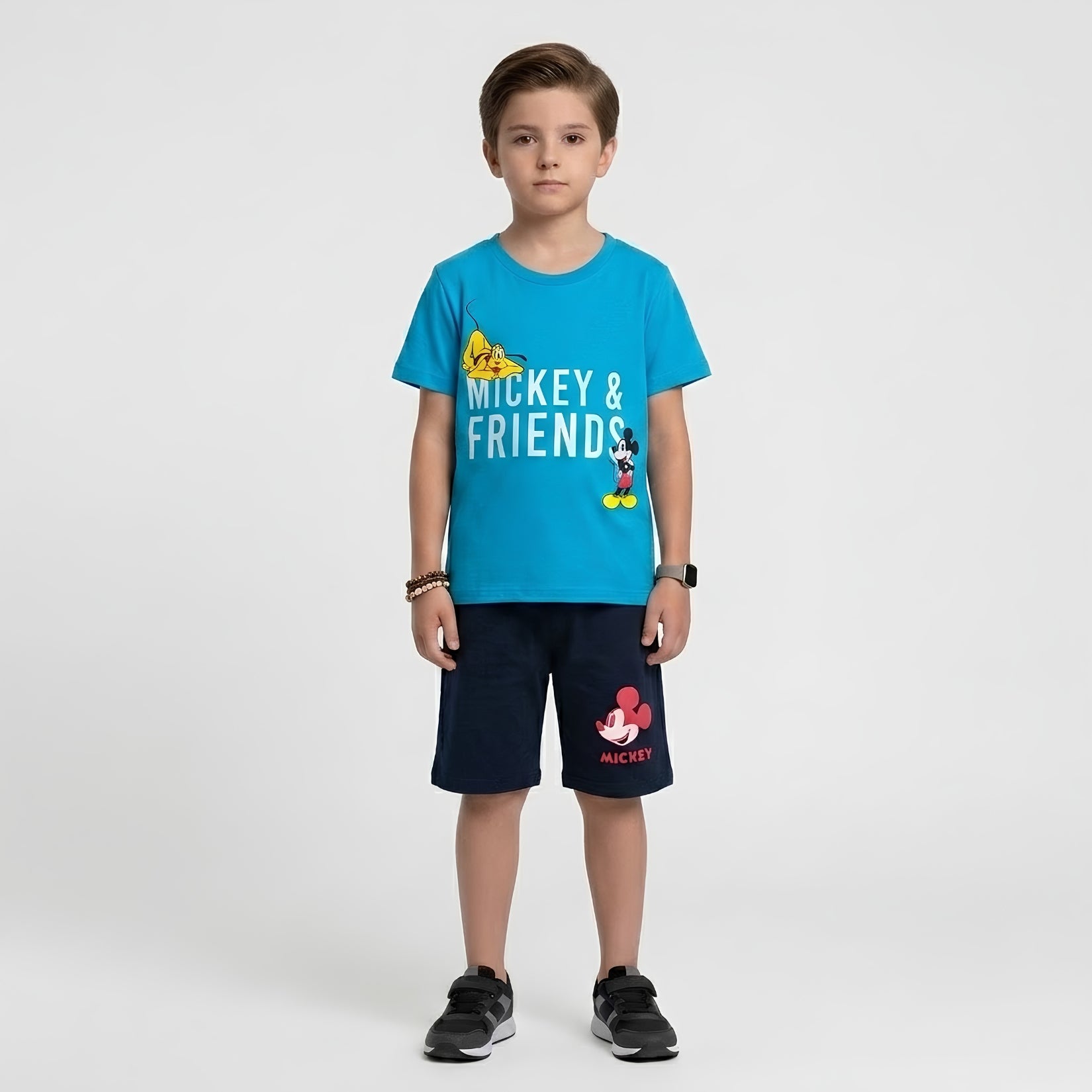 Boys Mickey & Friends Shorts Set