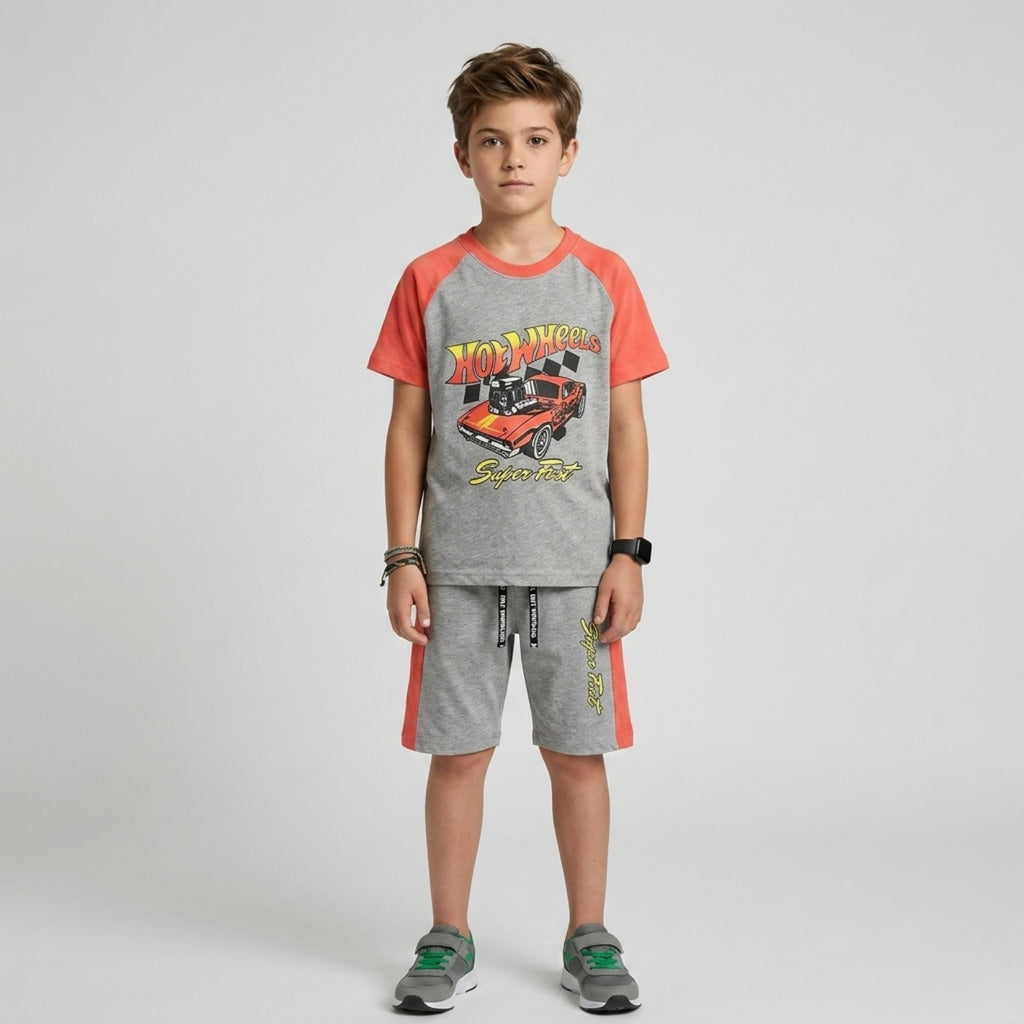 Boys Hot Wheels Racing Set