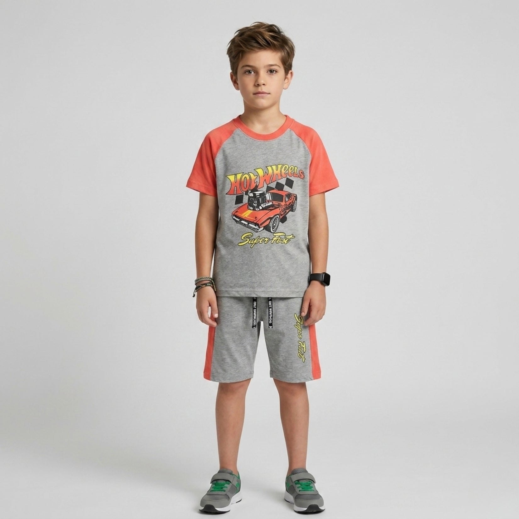 Boys Hot Wheels Racing Set