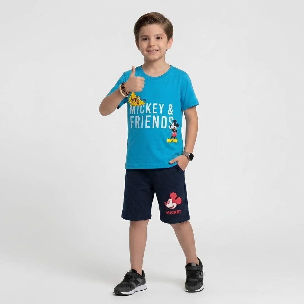 Boys Mickey & Friends Shorts Set