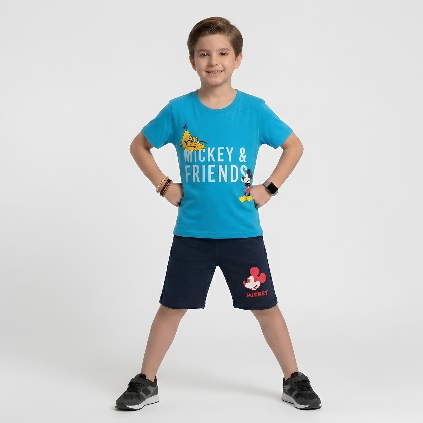 Boys Mickey & Friends Shorts Set