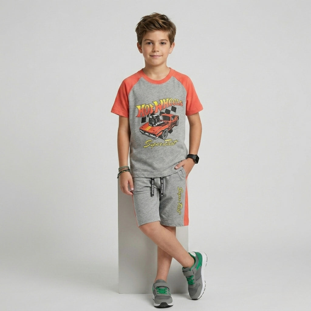 Boys Hot Wheels Racing Set