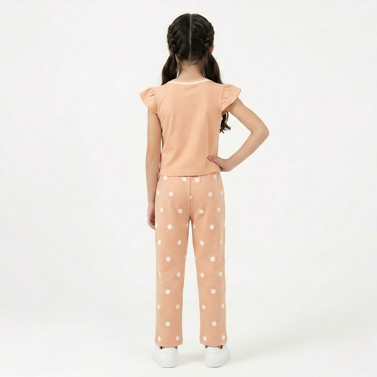 Girls Care To Enjoy Peach Set