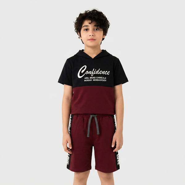 Boys Confidence Hooded Set