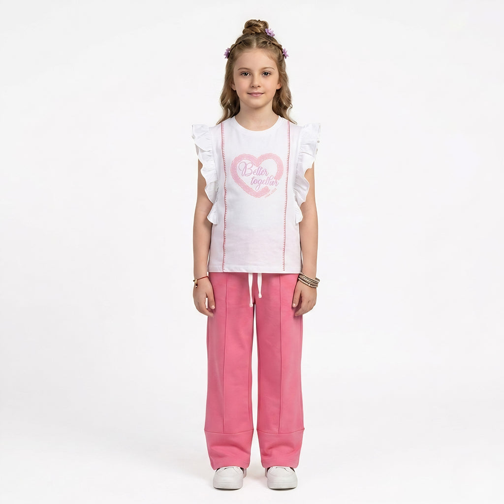 Girls Better Together Ruffle Set