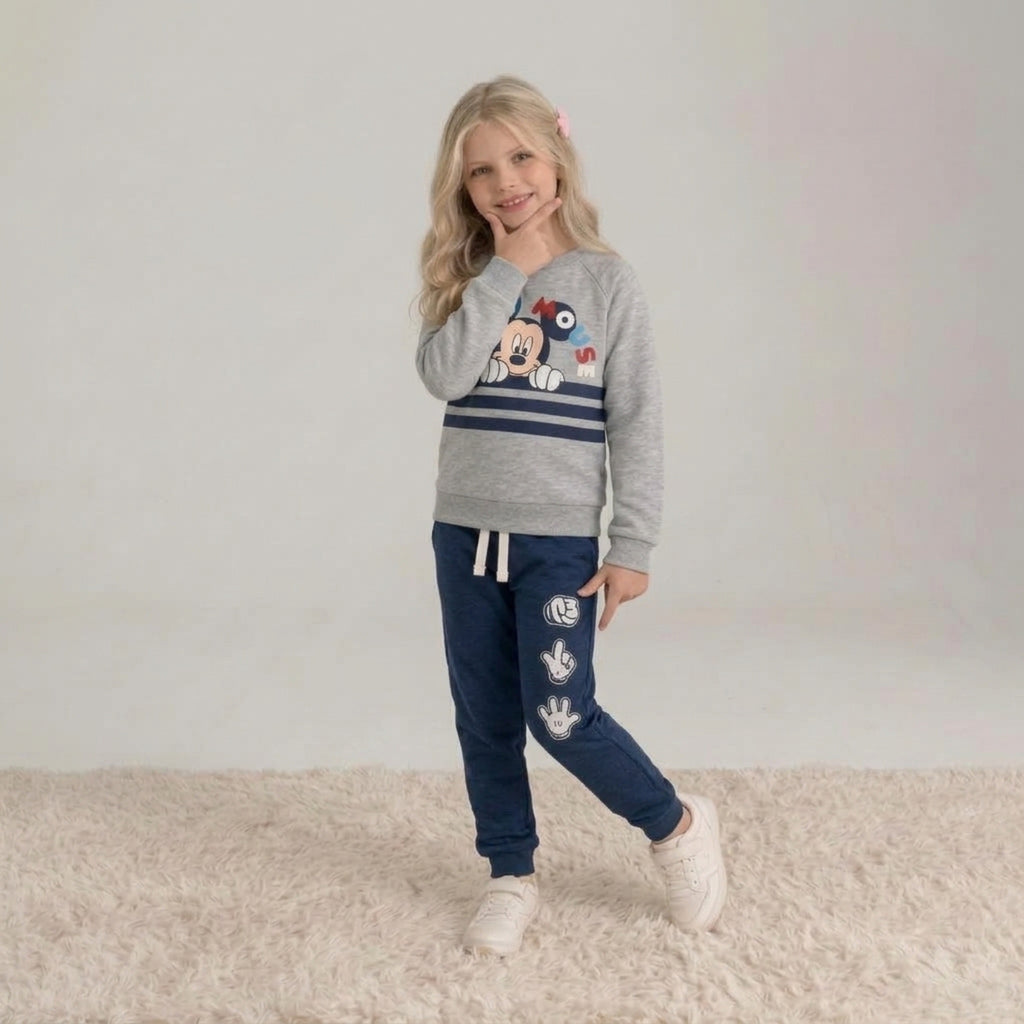 Girls Mickey Mouse Tracksuit Set