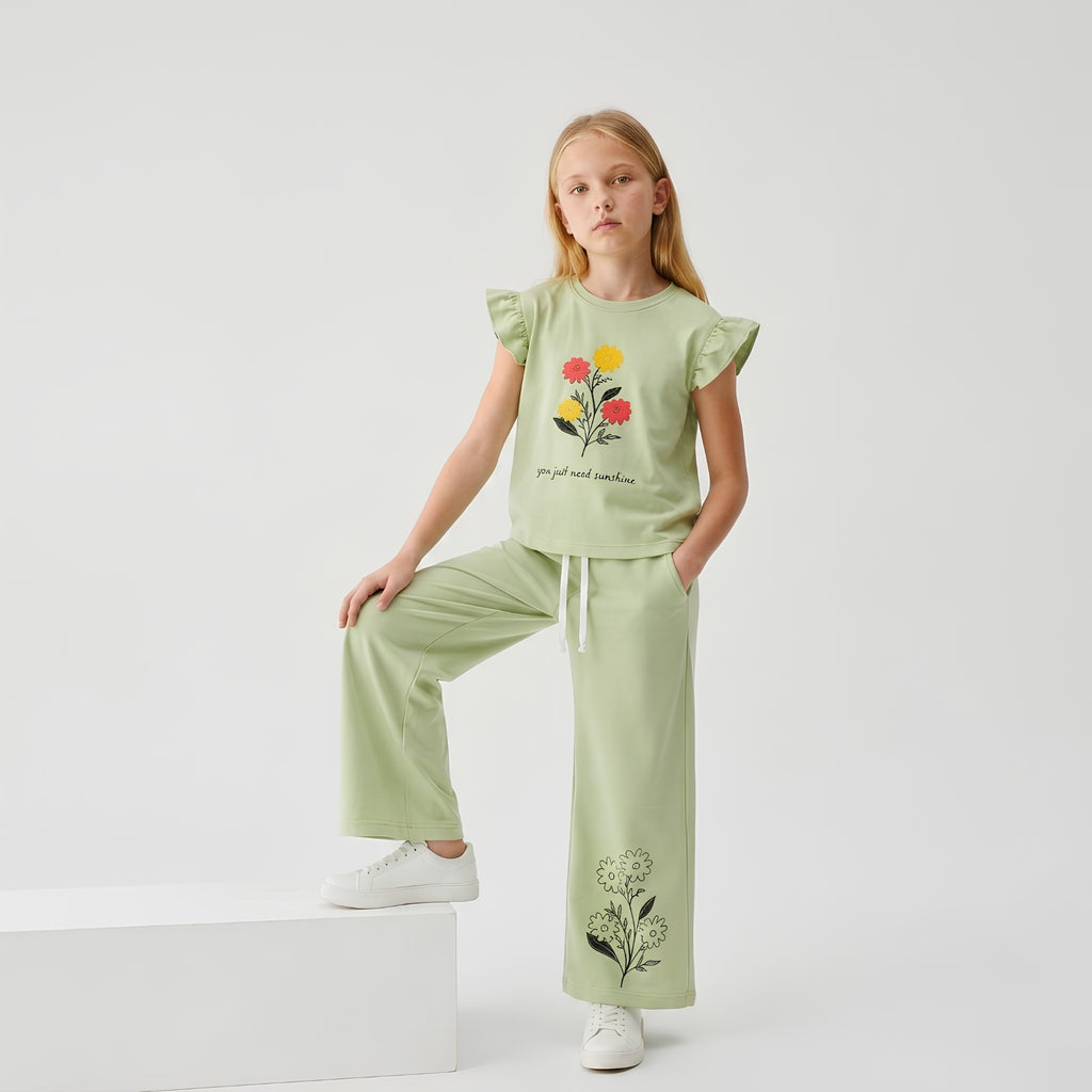 Girls You Just Need Sunshine Ruffle Set