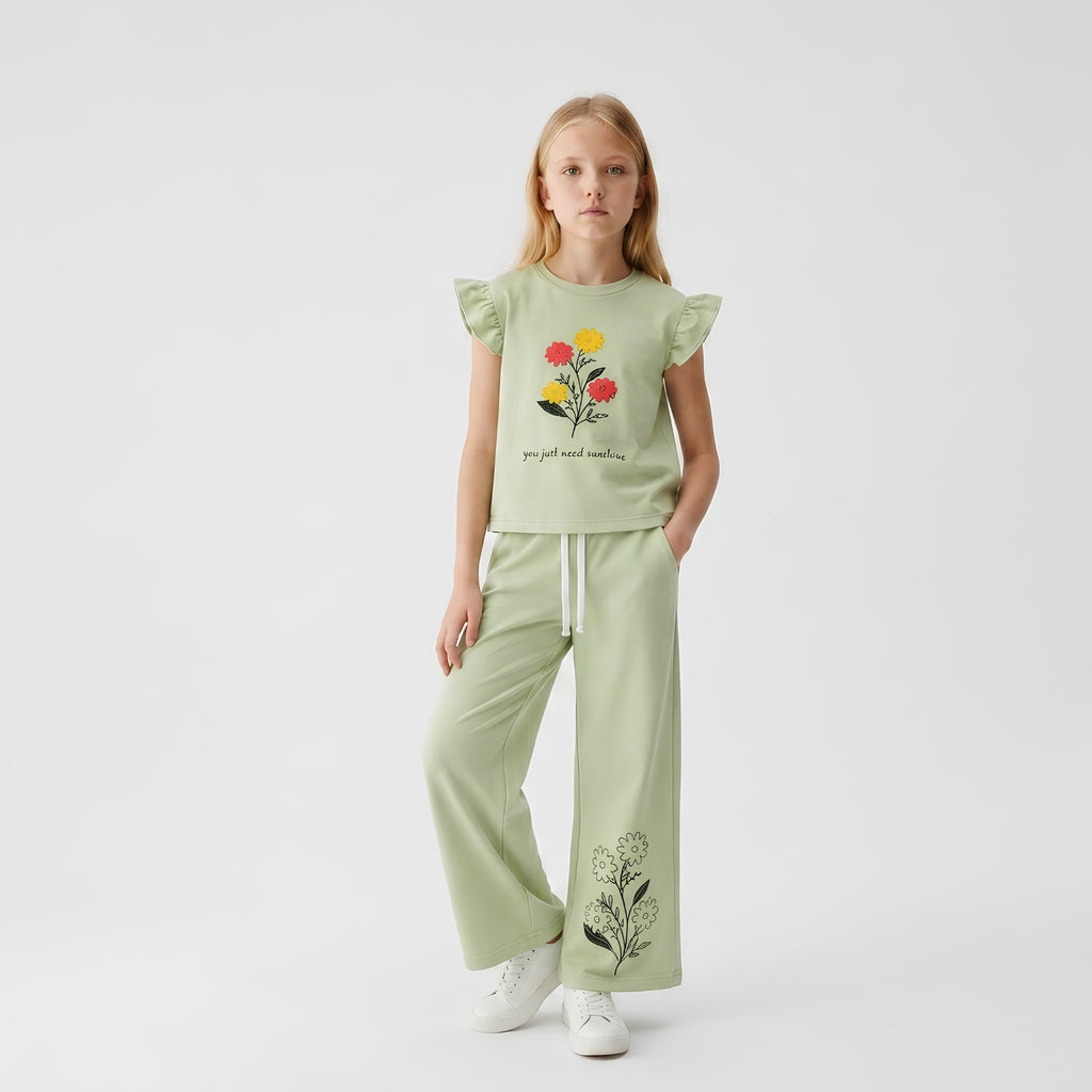 Girls You Just Need Sunshine Ruffle Set