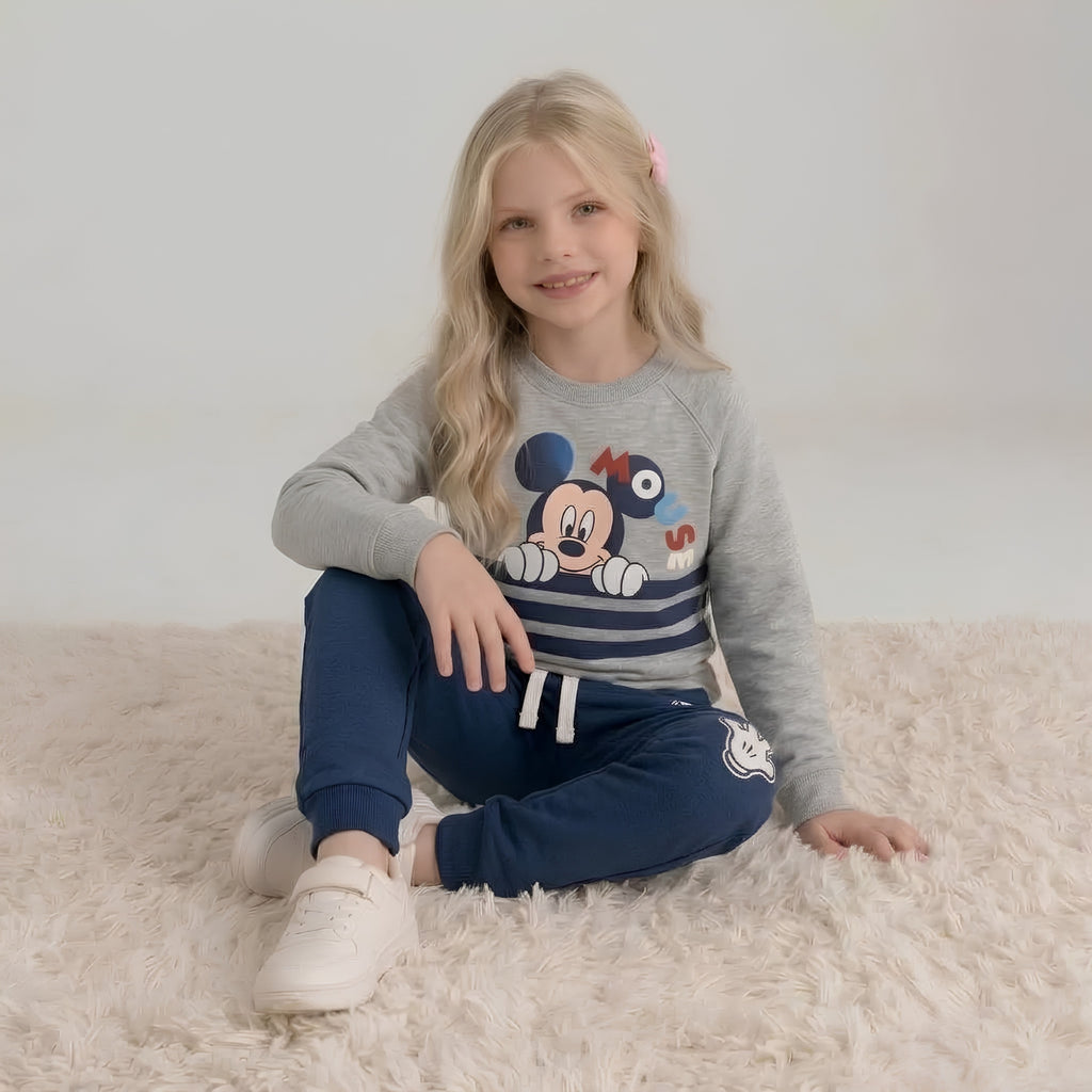 Girls Mickey Mouse Tracksuit Set