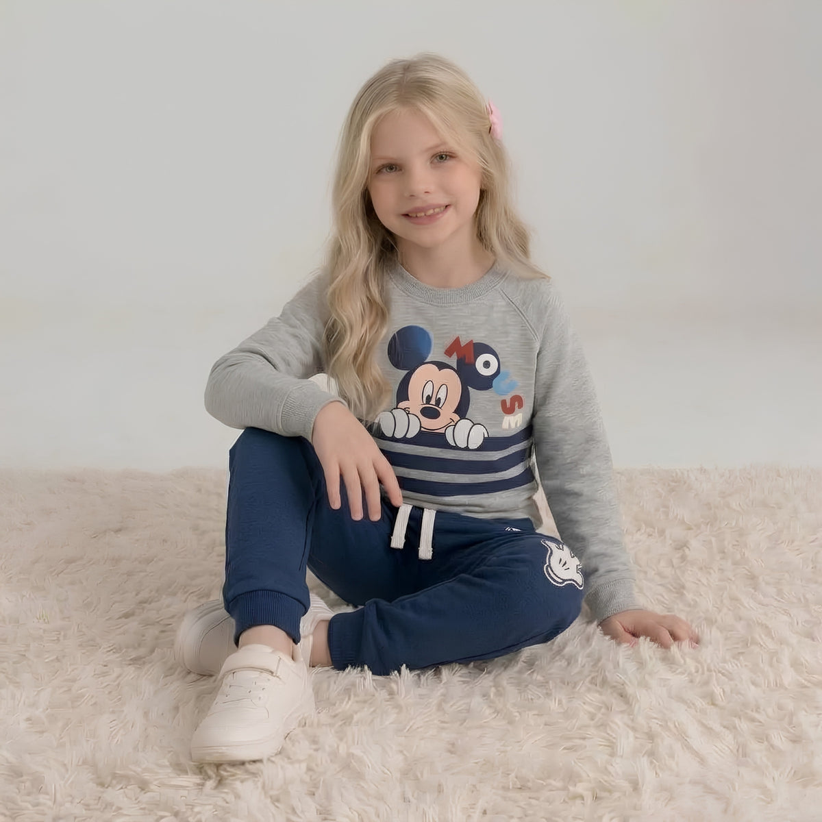 Girls Mickey Mouse Tracksuit Set