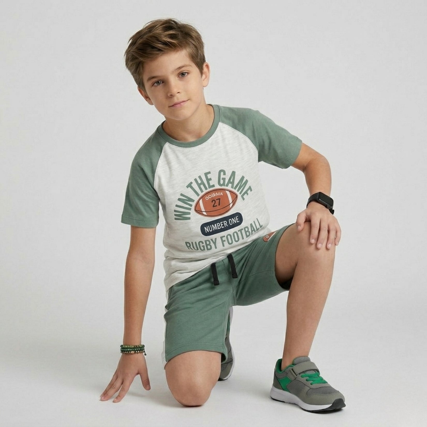Boys Rugby Champion Shorts Set
