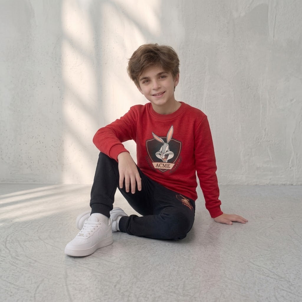 Boys Bugs Bunny Sweatshirt Set