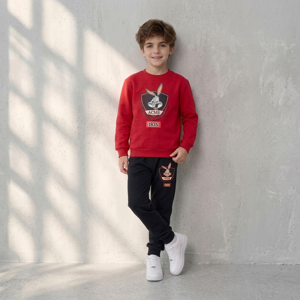 Boys Bugs Bunny Sweatshirt Set