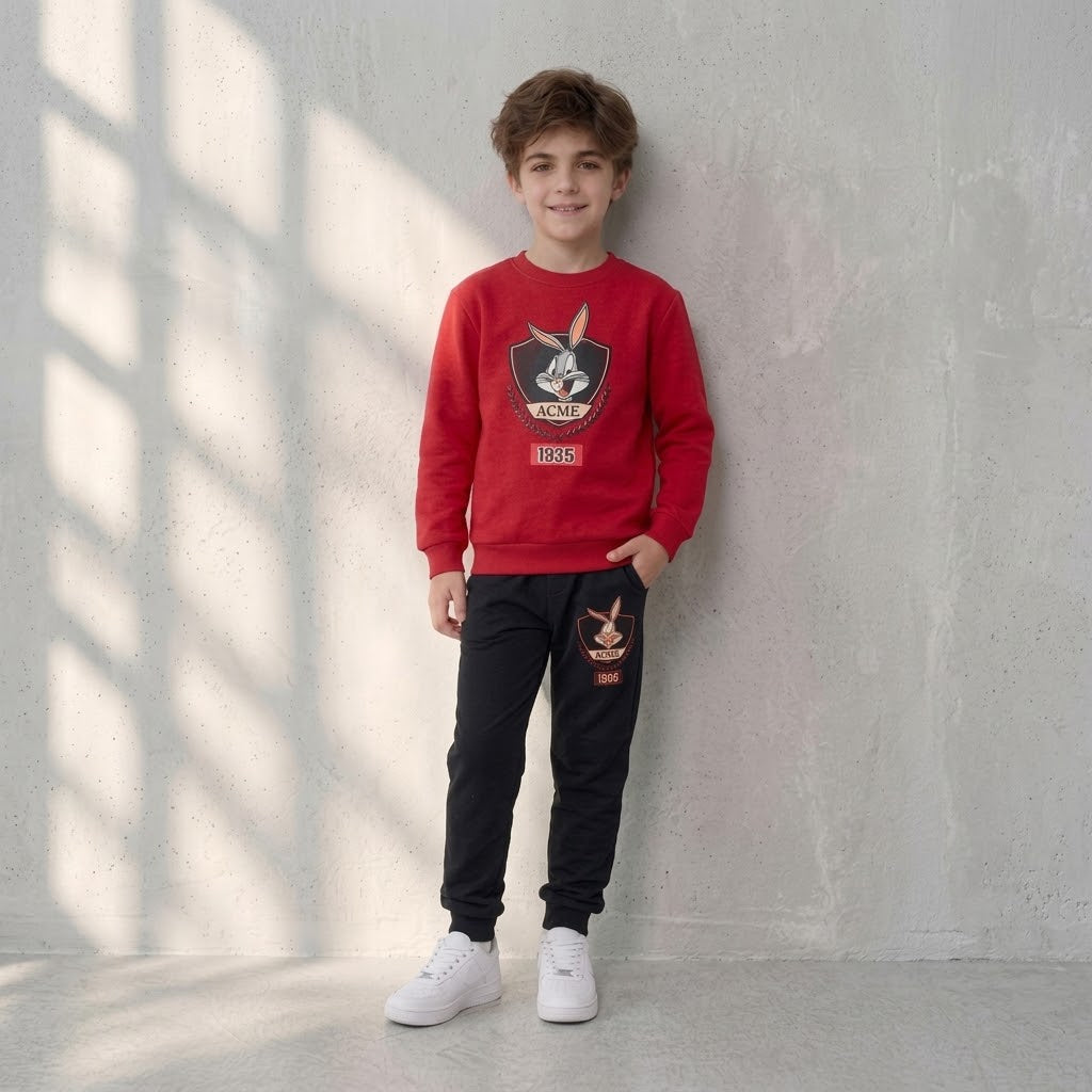 Boys Bugs Bunny Sweatshirt Set